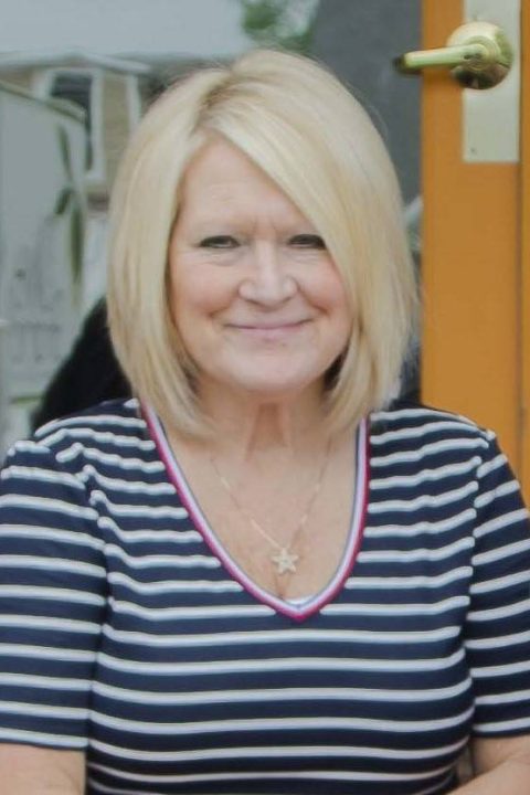 Sandy, the manager of Canal Street Market in Winona Lake, IN.